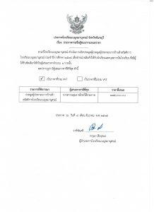ประกาศผู้ชนะประมูลร้านค้า